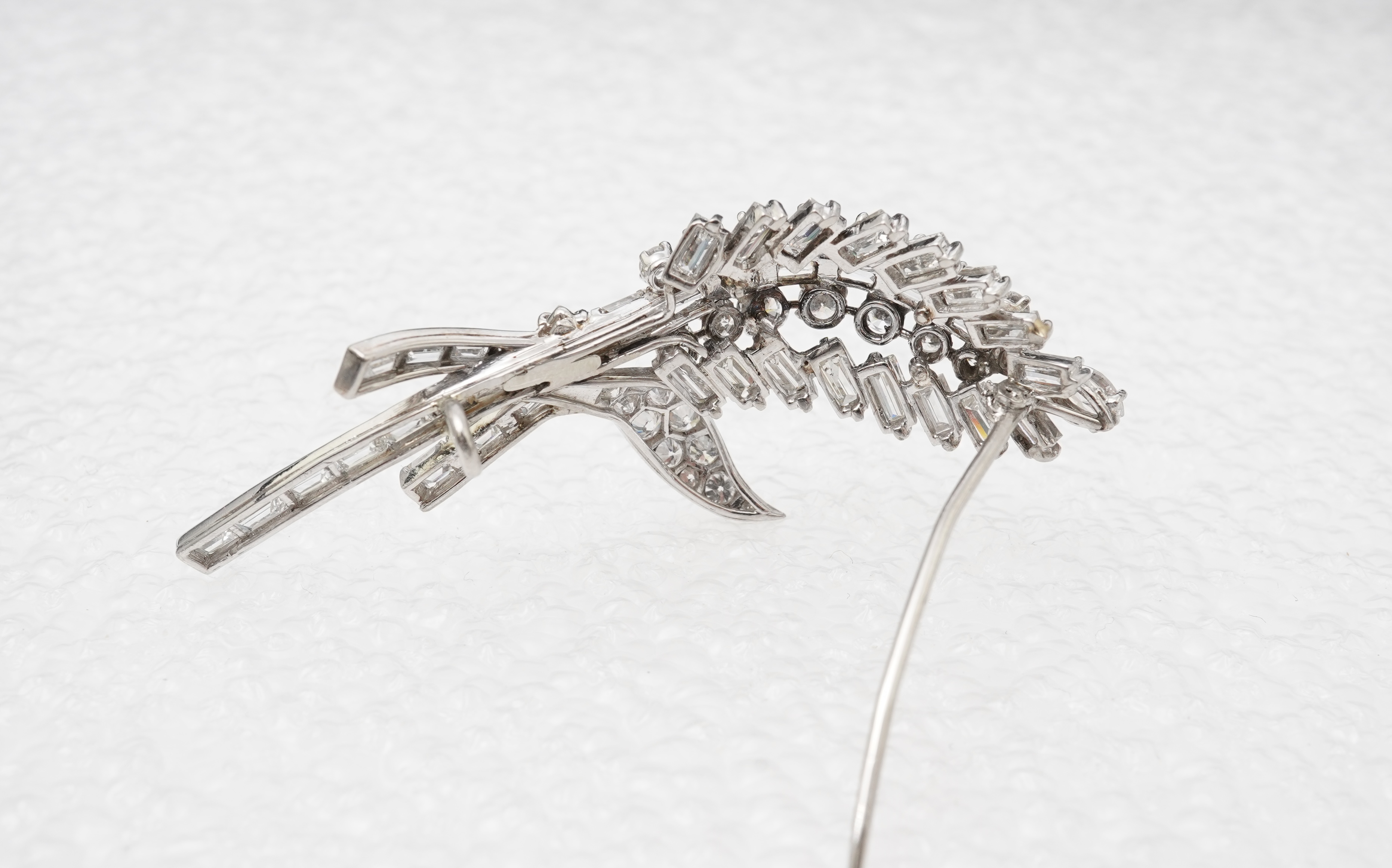 A diamond brooch, 1960s